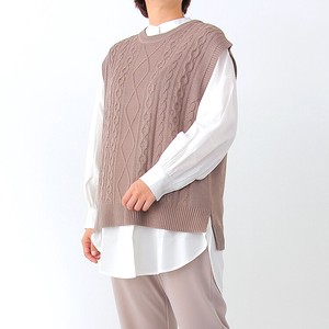 Vest/Gilet Crew Neck Cotton Touch Sweater Vest 2024 Spring/Summer