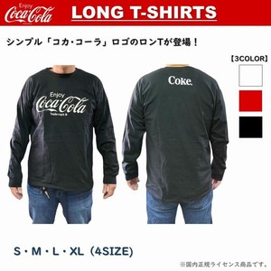 コカ・コーラ Coca Cola【 ロングスリーブTシャツ 】全3色 長袖シャツ ロンT