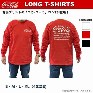コカ・コーラ Coca Cola【 ロングスリーブTシャツ 】全3色 長袖シャツ ロンT LT19