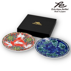 Mino ware Main Plate Gift Set Pottery