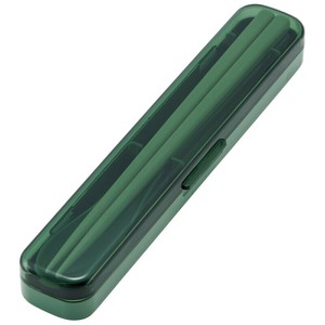 抗菌 音のならないスリムコンビセット 箸18cm ネイチャーカラー セージグリーン