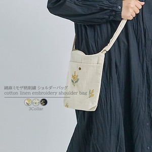 Shoulder Bag Shoulder Cotton Linen Mimosa