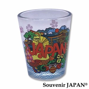 【ガラス小物入れ(白)】JAPANカルチャー  ガラス製品【お土産・インバウンド向け商品】