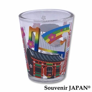 【ガラス小物入れ(白)】I LOVE TOKYO  ガラス製品【お土産・インバウンド向け商品】