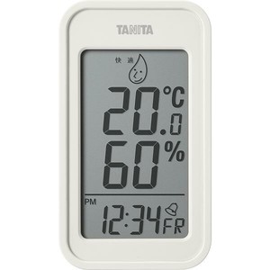 タニタ 温湿度計 アイボリー TT-589 IV