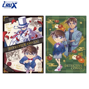 Office Item Detective Conan Foil Stamping Single Folder Clear NEW