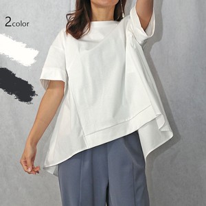 Pre-order Button Shirt/Blouse Pullover Plain Color Made in Japan