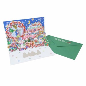 【クリスマス】ミニサンタ ポップアップカード 125174