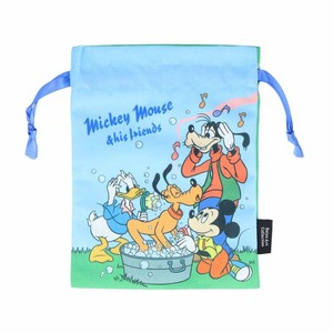【巾着袋】ミッキーマウス 巾着袋 カレンダーアートB