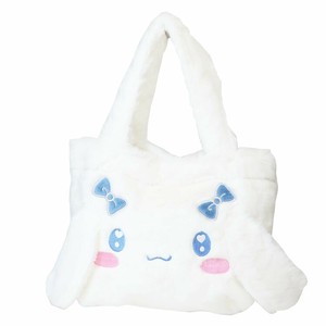 【トートバッグ】シナモロール うるふわファーバッグ