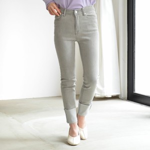 Full-Length Pant Roll-up Denim Pants