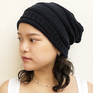 Beanie Gathered Knitted Plain Color Spring/Summer Unisex Ladies' Men's