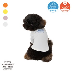 スキンタイトクールTシャツ/skin tight cool T-shirt　ドッグウェア　犬服　接触冷感生地
