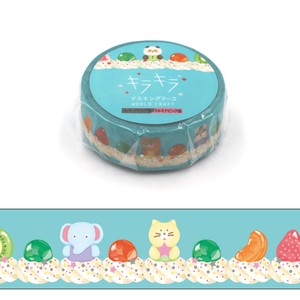 Washi Tape Gift WORLD CRAFT butter Kira-Kira Masking Tape Stationery M