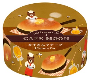Washi Tape Pancake Masuking Tape Cafe Moon Furukawa Shiko