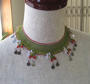 Necklace/Pendant Necklace Embroidered