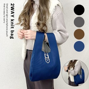 Handbag Plain Color Lightweight 2Way Large Capacity Ladies' NEW