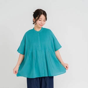 Pre-order Button Shirt/Blouse Pintucked Front Spring/Summer