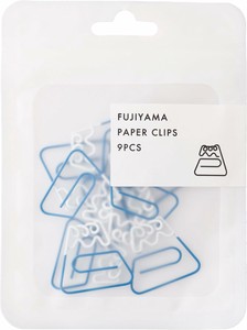 Clip SLIP-ON Mount Fuji Paper Clip 9 pcs