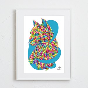 Poster Design Cat