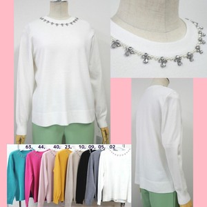 Sweater/Knitwear Pullover Bijoux 2024 Spring New