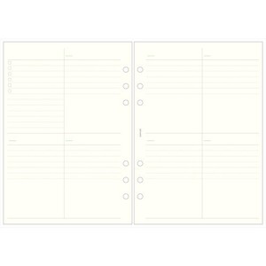 Raymay Planner/Diary Schedule Refill