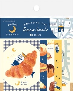 Furukawa Shiko Decoration Bakery Deco Sticker PANTOWN Series