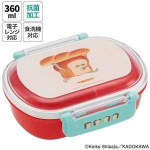 【スケーター】抗菌食洗機対応ランチボックス小判 【パンどろぼう】 日本製