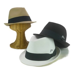 ★SS　サイド刺繍ツイルハイバック中折　ヤング帽子