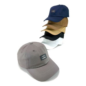 【年間品】S．H．BKレザータグツイルローキャップ　ヤング帽子