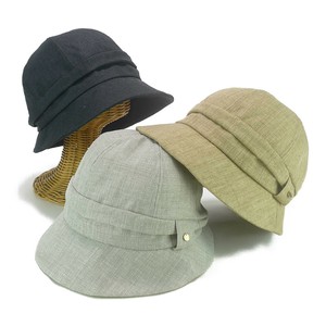 ★SS　ポリリネンキャスクロッシェ（消臭）　レディース帽子