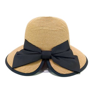 Capeline Hat Slit Back Ribbon Ladies' 2024 Spring/Summer