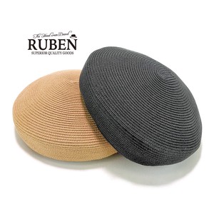 【2024春夏新作】Ruben6mmブレードペーパーベレー　ヤング帽子