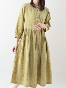 Casual Dress Indian Cotton Spring/Summer One-piece Dress