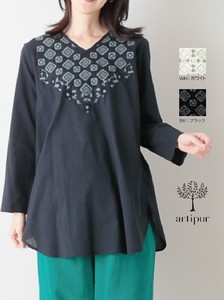 Tunic Cotton Embroidered