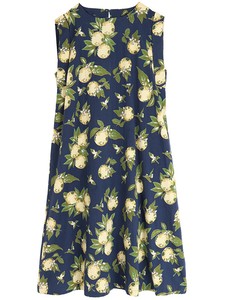 Casual Dress Pudding Bird Spring/Summer Cotton One-piece Dress
