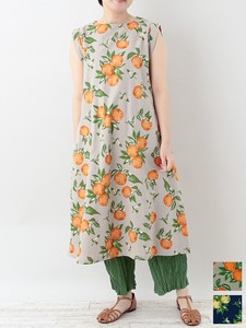 Casual Dress Bird Spring/Summer Cotton One-piece Dress