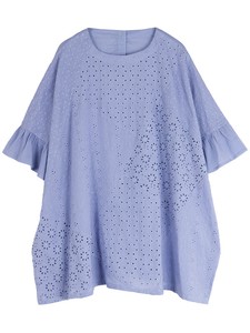 Tunic Patchwork Cotton Embroidered
