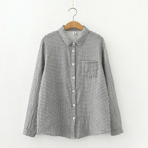 衬衫 新商品 棉 纱布 衬衫