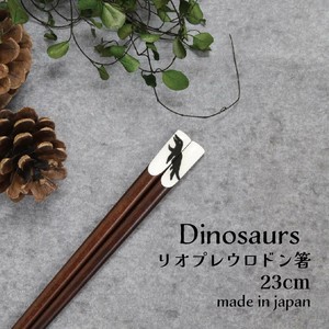 【Dinosaurs　リオプレウロドン箸】恐竜　箸　23cm　日本製　（アニマル）