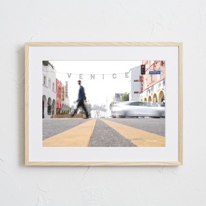 【おしゃれアートポスター】ロサンゼルス LA ヴェニス 街並み 風景 景色 photo A4 A3 A2
