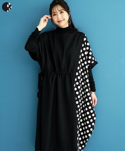 Casual Dress Switching Polka Dot 【2024NEW】