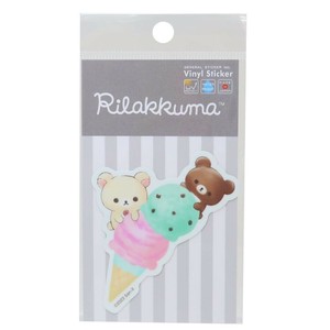 【ステッカー】リラックマ ダイカットステッカー ソフトクリーム