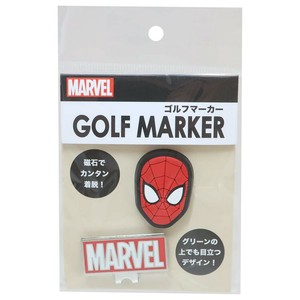 【アウトドアグッズ】スパイダーマン ゴルフマーカー