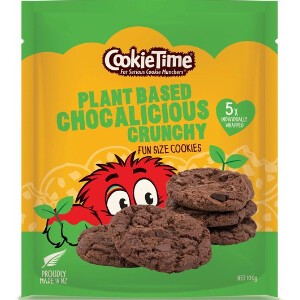 【賞味期限24年4月10日、ヴィーガン対応】クッキータイム　5パウチプラントベースクッキーパック