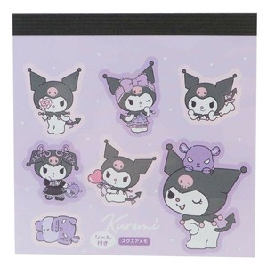 【メモ帳】クロミ シール付きスクエアメモ クロミコレクション