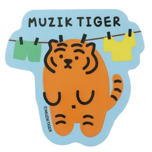 【ステッカー】MUZIK TIGER ステッカー 洗濯