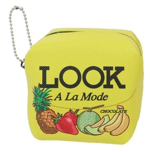 【ポーチ】LOOK キューブラブリーポーチ ルック