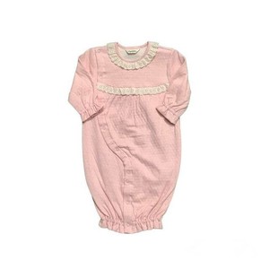 Baby Dress/Romper Organic Cotton Polka Dot 50cm ~ 70cm Made in Japan