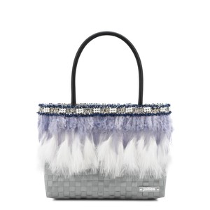 Handbag Pearl Feather L M